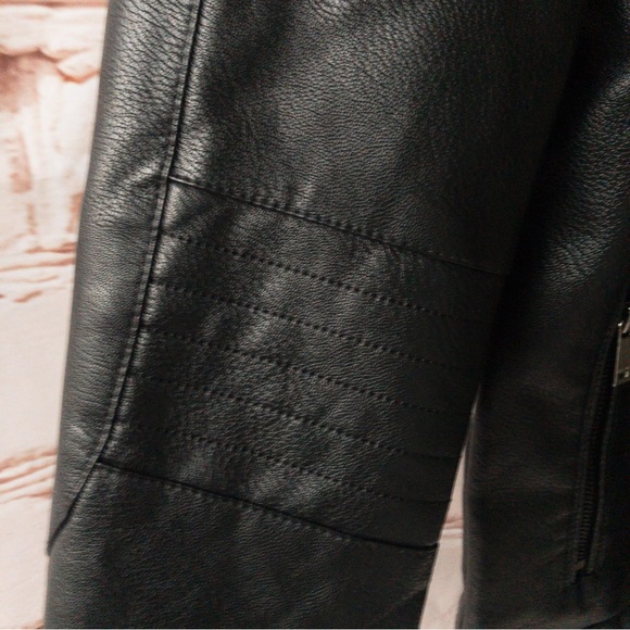 MOTO JACKET - B.S. Style Unisex Faux Leather - Picture 5 of 16